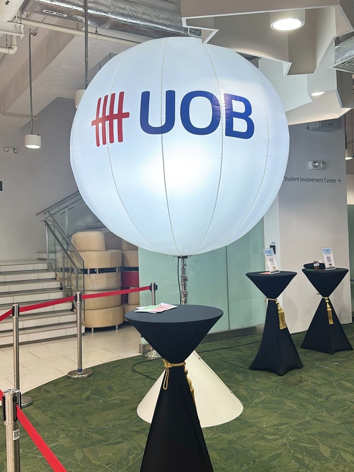 Branded lighted Advertising Balloon Singapore for corporate event