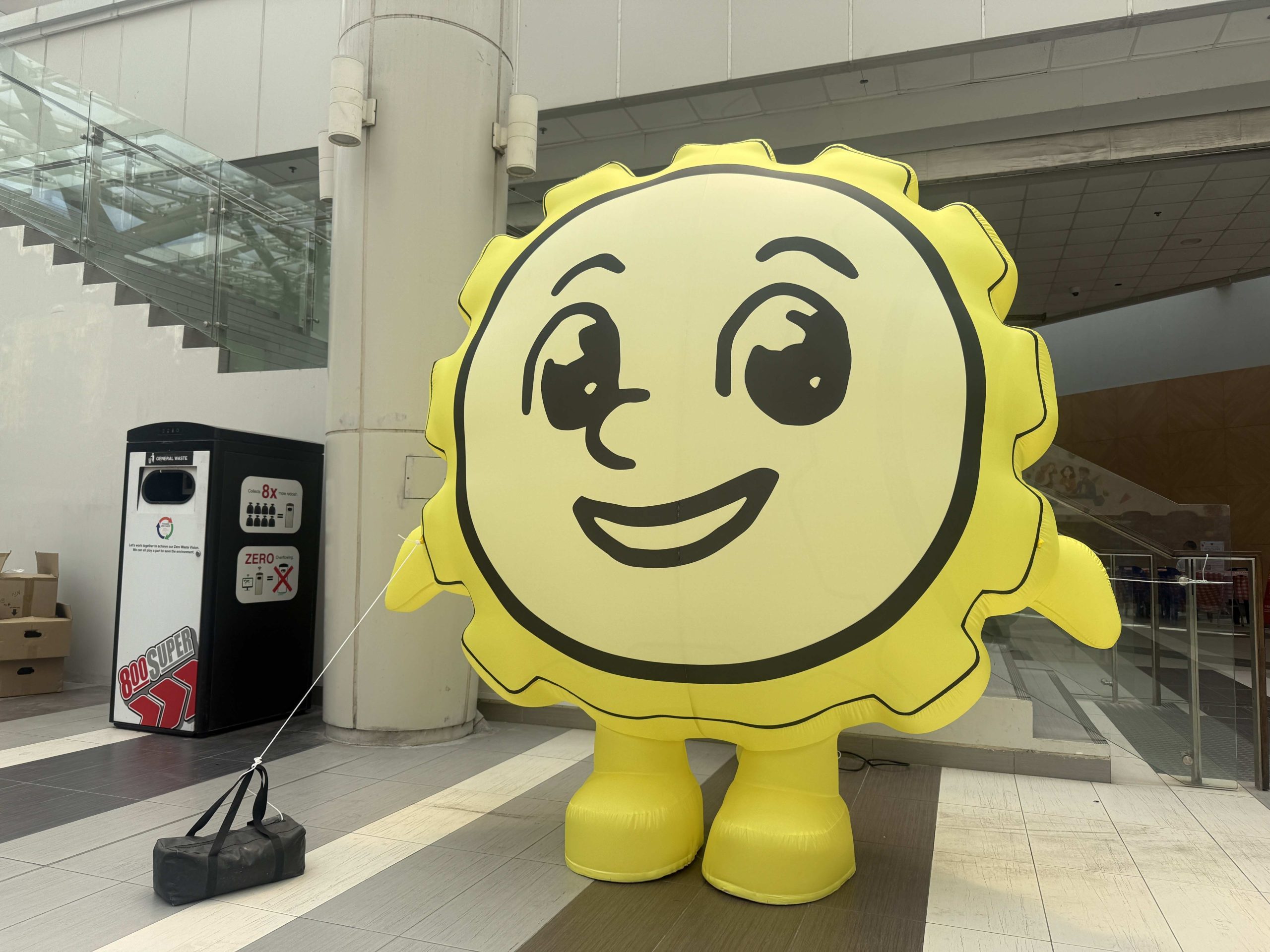 Custom inflatable mascot Advertising Balloon Singapore character display